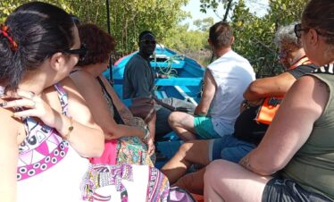 Navigation vers les Bolongs sauvages